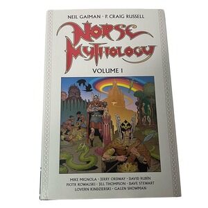 NEW: Norse Mythology Volume 1 (Graphic Novel) by Neil Gaiman (English) Hardcover